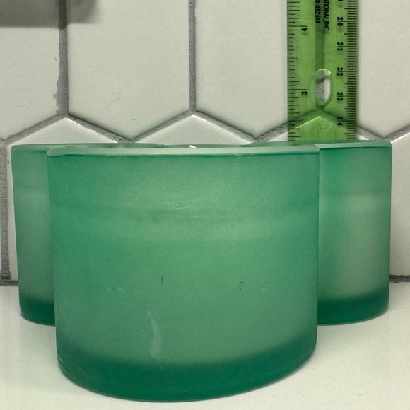 Vintage Disney Mickey Mouse Frosted Glass Candle - Picture 5 of 5